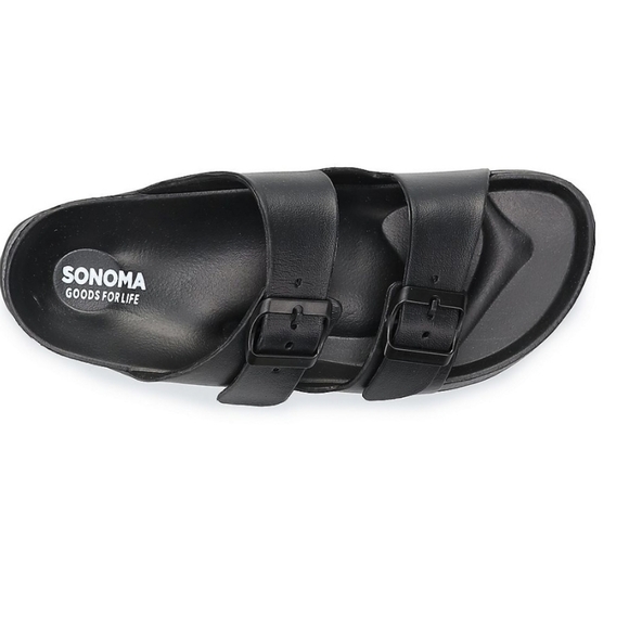 Sonoma Goods for Life Men's Black Sandals - Picture 7 of 7